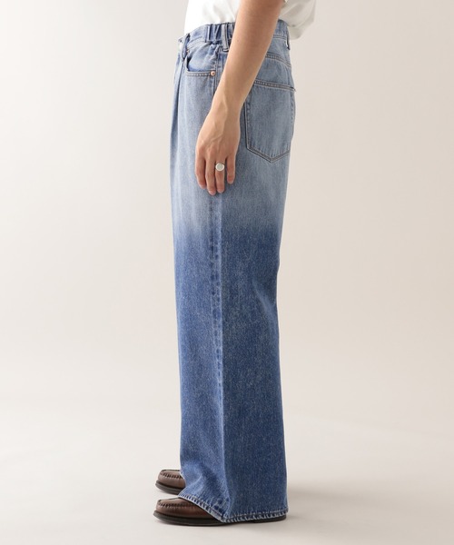 RAGEBLUE（レイジブルー）の「グラデーションデニムワイドフレアパンツ（デニムパンツ・メンズ・グレー/ブルー・SMALL/MEDIUM/LARGE）」の16枚目の写真