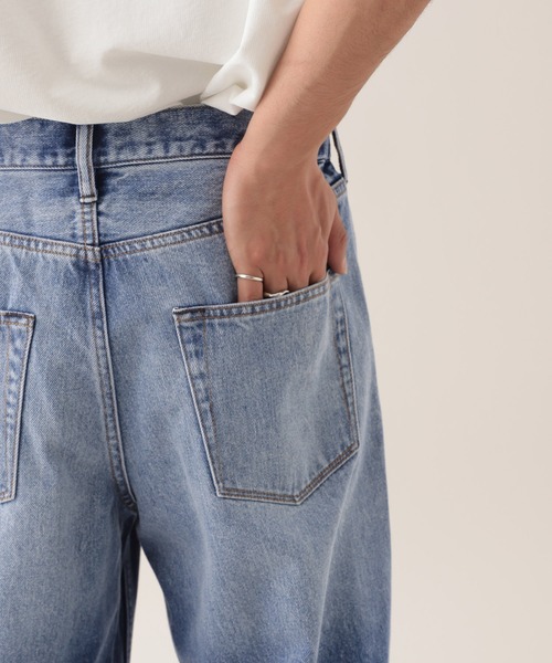 RAGEBLUE（レイジブルー）の「グラデーションデニムワイドフレアパンツ（デニムパンツ・メンズ・グレー/ブルー・SMALL/MEDIUM/LARGE）」の18枚目の写真