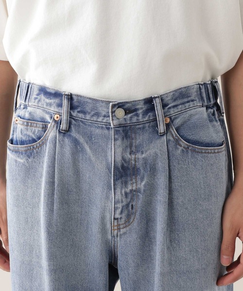 RAGEBLUE（レイジブルー）の「グラデーションデニムワイドフレアパンツ（デニムパンツ・メンズ・グレー/ブルー・SMALL/MEDIUM/LARGE）」の20枚目の写真