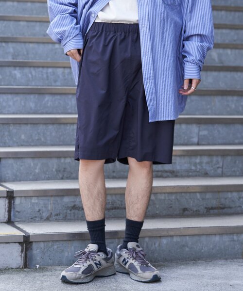 MoL（モル）の「【MOL】ユニセックスドライバーズワイドショーツ（その他パンツ・レディース・ネイビー/チャコールグレー/ブラック・ONE SIZE）」の6枚目の写真