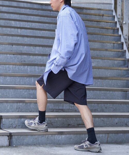 MoL（モル）の「【MOL】ユニセックスドライバーズワイドショーツ（その他パンツ・レディース・ネイビー/チャコールグレー/ブラック・ONE SIZE）」の21枚目の写真