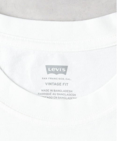 Levi's(リーバイス)の「【Levi's】「VINTAGE FIT TEE」ヴィンテージフィットTシャツ(Tシャツ/カットソー・メンズ・ホワイト・M/L/S)」の7枚目の写真