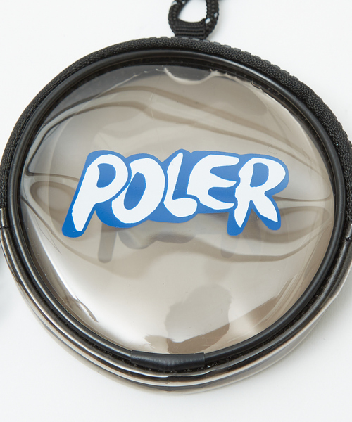 POLeR(ポーラー)の「【POLeR/ポーラー】PVC PVC ROUND POUCH/PVCマルチラウンドポーチ/ユニセックス(ショルダーバッグ・メンズ・オレンジ/ブラック/クリア/イエロー・フリー)」の10枚目の写真