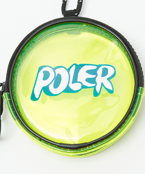 POLeR(ポーラー)の「【POLeR/ポーラー】PVC PVC ROUND POUCH/PVCマルチラウンドポーチ/ユニセックス(ショルダーバッグ・メンズ・オレンジ/ブラック/クリア/イエロー・フリー)」の14枚目の写真