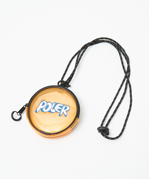 POLeR(ポーラー)の「【POLeR/ポーラー】PVC PVC ROUND POUCH/PVCマルチラウンドポーチ/ユニセックス(ショルダーバッグ・メンズ・オレンジ/ブラック/クリア/イエロー・フリー)」の17枚目の写真