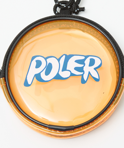 POLeR(ポーラー)の「【POLeR/ポーラー】PVC PVC ROUND POUCH/PVCマルチラウンドポーチ/ユニセックス(ショルダーバッグ・メンズ・オレンジ/ブラック/クリア/イエロー・フリー)」の18枚目の写真