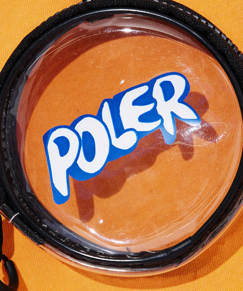 POLeR(ポーラー)の「【POLeR/ポーラー】PVC PVC ROUND POUCH/PVCマルチラウンドポーチ/ユニセックス(ショルダーバッグ・メンズ・オレンジ/ブラック/クリア/イエロー・フリー)」の21枚目の写真