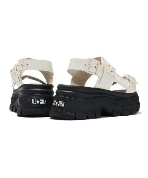 CONVERSE(コンバース)の「CONVERSE ALL STAR TREKWAVE SANDAL(コンバース オールスター トレックウエーブ サンダル)(サンダル・レディース・ホワイト系/グリーン系・25cm/24cm/23cm/22cm)」の3枚目の写真