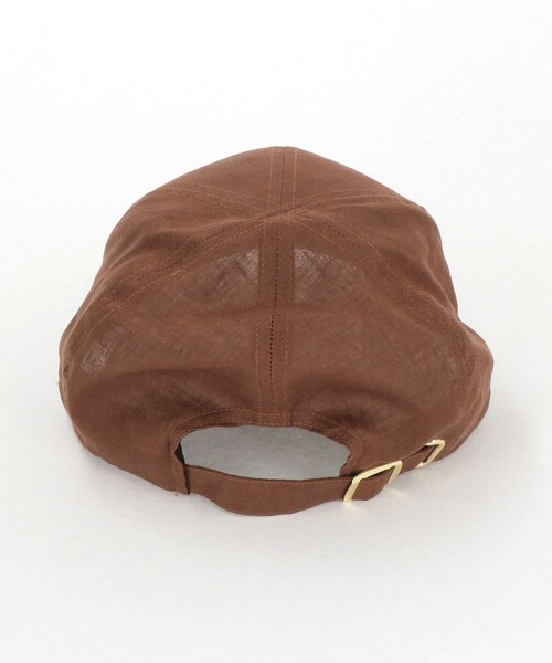 green label relaxing（グリーンレーベルリラクシング）の「麻 キャップ- UVカット -（キャップ・レディース・ナチュラル/ブラック/ブラウン系・FREE）」の13枚目の写真