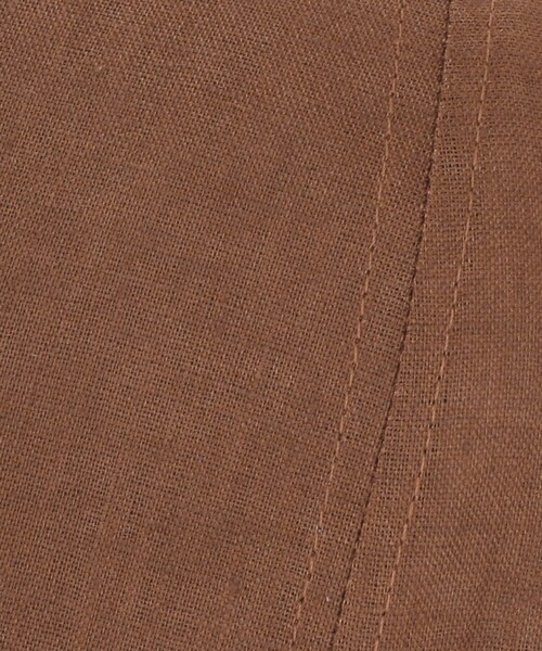 green label relaxing（グリーンレーベルリラクシング）の「麻 キャップ- UVカット -（キャップ・レディース・ナチュラル/ブラック/ブラウン系・FREE）」の17枚目の写真