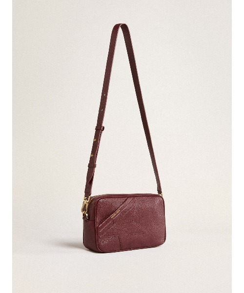 GOLDEN GOOSE（ゴールデングース）の「Star Bag レザー（ワインレッド） トーン・オン・トーンスター（ショルダーバッグ・レディース・ワインレッド・U）」の3枚目の写真