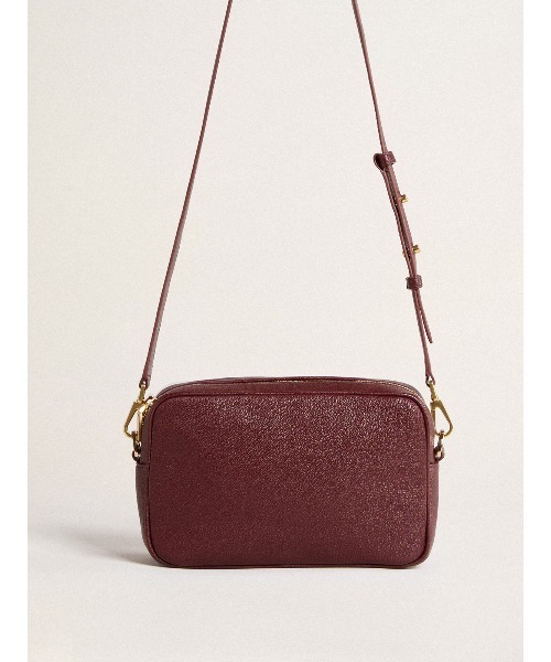 GOLDEN GOOSE（ゴールデングース）の「Star Bag レザー（ワインレッド） トーン・オン・トーンスター（ショルダーバッグ・レディース・ワインレッド・U）」の4枚目の写真