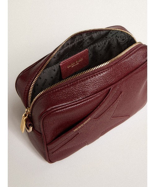 GOLDEN GOOSE（ゴールデングース）の「Star Bag レザー（ワインレッド） トーン・オン・トーンスター（ショルダーバッグ・レディース・ワインレッド・U）」の5枚目の写真