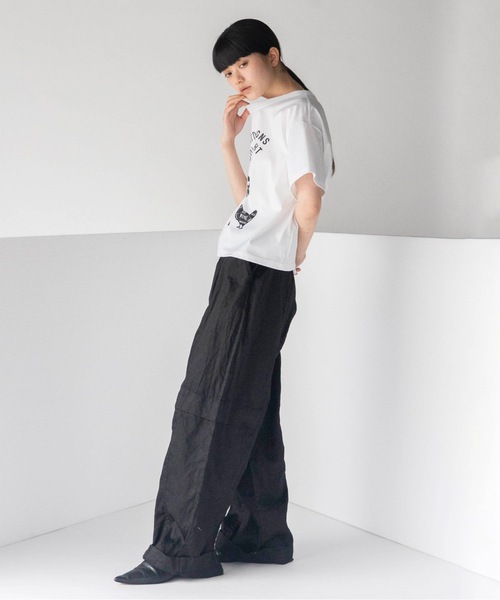 mintdesigns(ミントデザインズ)の「DOLL CHART T-SHIRT(Tシャツ/カットソー・レディース・ホワイト/ブラック・5/2)」の14枚目の写真