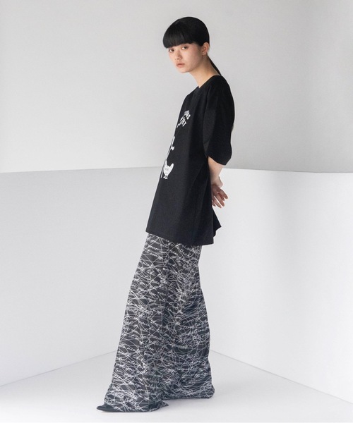 mintdesigns(ミントデザインズ)の「DOLL CHART T-SHIRT(Tシャツ/カットソー・レディース・ホワイト/ブラック・5/2)」の10枚目の写真