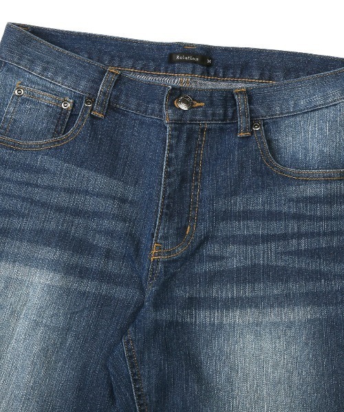 LUXSTYLE(ラグスタイル)の「テーパードデニムパンツ(デニムパンツ・メンズ・インディゴブルー/ブルー・S/L/XL/M)」の19枚目の写真