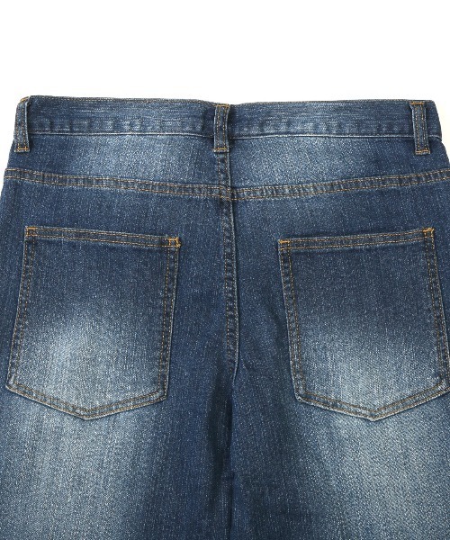 LUXSTYLE(ラグスタイル)の「テーパードデニムパンツ(デニムパンツ・メンズ・インディゴブルー/ブルー・S/L/XL/M)」の20枚目の写真