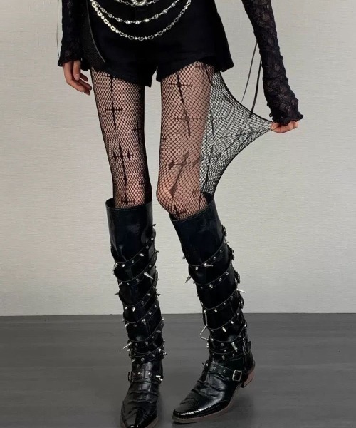 Angelic Pretty 星と月デザイン タイツとシュシュセットB116 Angelic Pretty 星と月デザイン タイツとシュシュセットB116