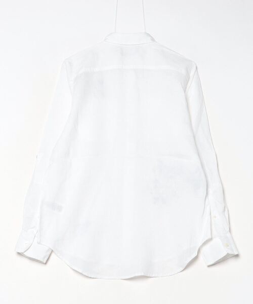 リラックス フィット プリント ロールタブ スリーブ シャツ