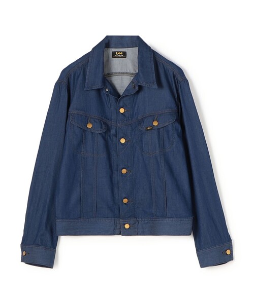 Lee(リー)の「【別注】Lee Westerner Jacket 3.2オンスデニム(ブルゾン・メンズ・ダークブルー/ネイビー・40/38/36)」の2枚目の写真