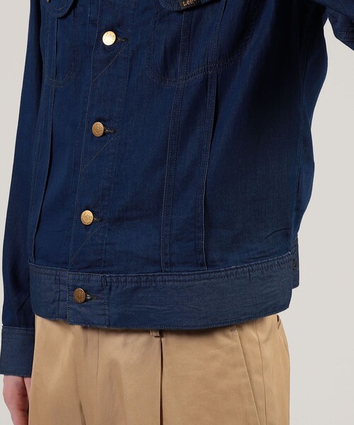 Lee(リー)の「【別注】Lee Westerner Jacket 3.2オンスデニム(ブルゾン・メンズ・ダークブルー/ネイビー・40/38/36)」の10枚目の写真