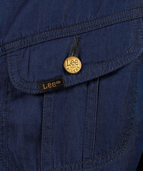 Lee(リー)の「【別注】Lee Westerner Jacket 3.2オンスデニム(ブルゾン・メンズ・ダークブルー/ネイビー・40/38/36)」の11枚目の写真