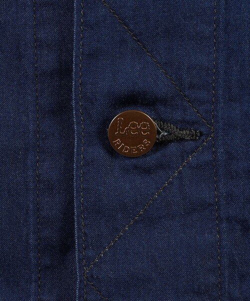 Lee(リー)の「【別注】Lee Westerner Jacket 3.2オンスデニム(ブルゾン・メンズ・ダークブルー/ネイビー・40/38/36)」の12枚目の写真