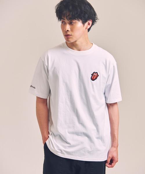 JACKROSE（ジャックローズ）の「B-TRS-Lips&Tongue　シグネチャー/SSTEE（Tシャツ/カットソー・メンズ・ホワイト/ブラック・M/L/XL）」の4枚目の写真