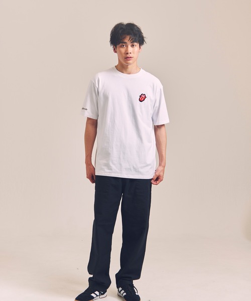 JACKROSE（ジャックローズ）の「B-TRS-Lips&Tongue　シグネチャー/SSTEE（Tシャツ/カットソー・メンズ・ホワイト/ブラック・M/L/XL）」の10枚目の写真