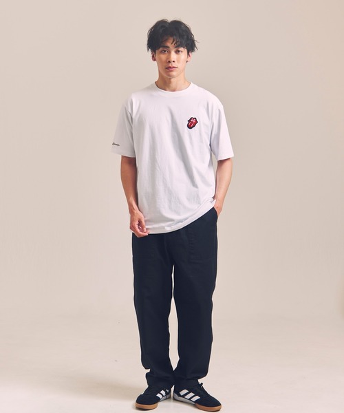 JACKROSE（ジャックローズ）の「B-TRS-Lips&Tongue　シグネチャー/SSTEE（Tシャツ/カットソー・メンズ・ホワイト/ブラック・M/L/XL）」の12枚目の写真