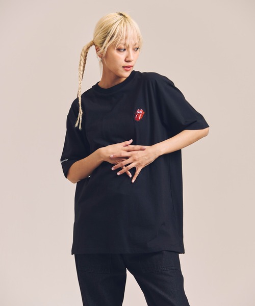 JACKROSE（ジャックローズ）の「B-TRS-Lips&Tongue　シグネチャー/SSTEE（Tシャツ/カットソー・メンズ・ホワイト/ブラック・M/L/XL）」の19枚目の写真