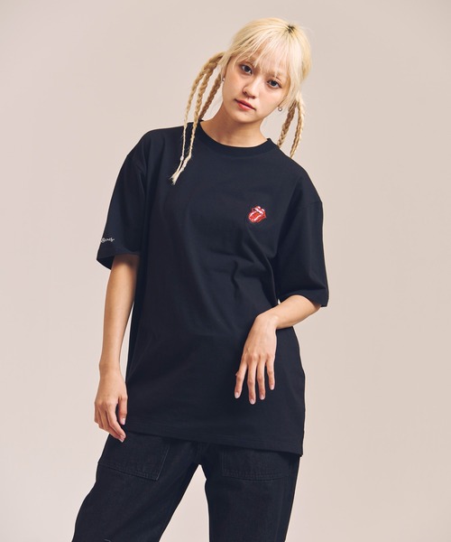 JACKROSE（ジャックローズ）の「B-TRS-Lips&Tongue　シグネチャー/SSTEE（Tシャツ/カットソー・メンズ・ホワイト/ブラック・M/L/XL）」の21枚目の写真