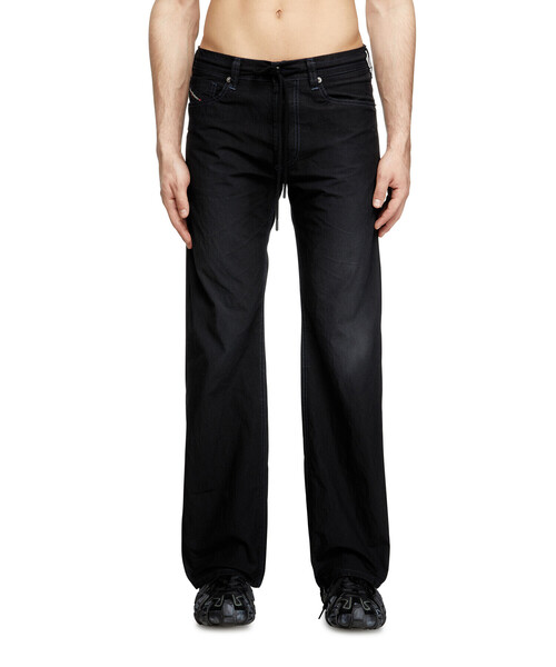 Men's Relaxed Jeans | Black/Dark grey | Diesel 2080 D-Reel