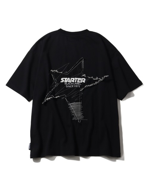 セール】【STARTER /スターター】 ロゴアップリケ半袖Tシャツ（T