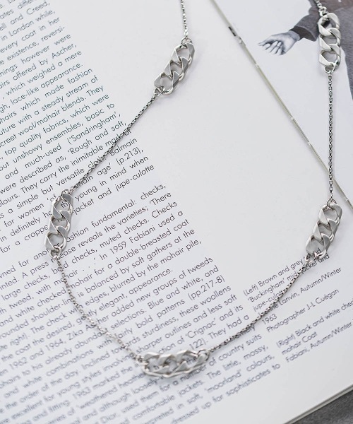 MAYSON GREY（メイソングレイ）の「チェーンネックレス（ネックレス・レディース・シルバー系その他/ゴールド系その他・FREE）」の5枚目の写真