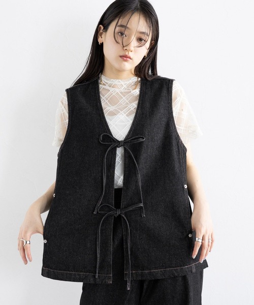 セール】＜セットアップ対応＞ステッチデザイン/フロントリボン