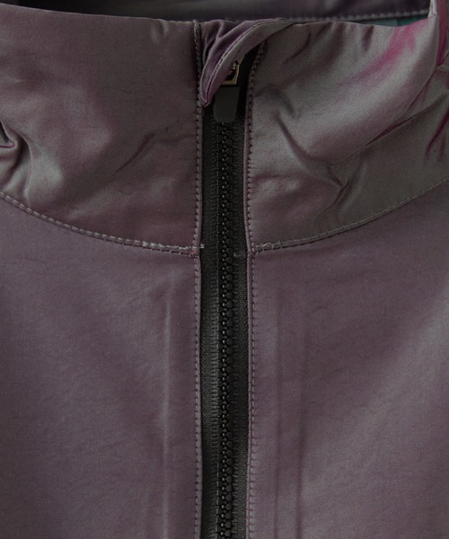 FOG ESSENTIALS（エフオージーエッセンシャルズ）の「FOG ESSENTIALS/エッセンシャルズ FOG TRACK NYLON HALF ZIP JACKET ハーフジップ リフレクタージャケット フロントロゴ（ブルゾン・メンズ・ブラック/シルバー/パープル・S/L/M）」の5枚目の写真