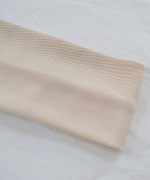 Marient（マリエント）の「Wide Hair Band/Turba 10㎝/ヘアバンド　ターバン（ヘアバンド・レディース・ブラック/クリーム・FREE）」の4枚目の写真