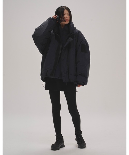 TODAYFUL（トゥデイフル）の「Layered Knit Skirt（スカート・レディース・ブラウン/ブラック/チャコールグレー・FREE）」の5枚目の写真