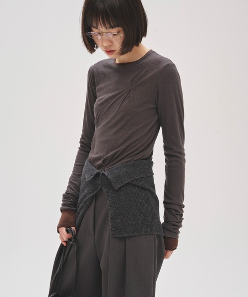 Layered Knit Skirt（スカート）｜TODAYFUL（トゥデイフル）の