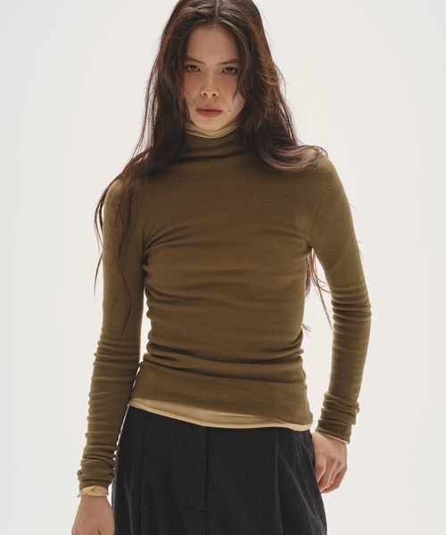 トップス todayful Merinowool 100% Seamless Knit Merinowool 100% Seamless Knit（ニット/セーター）｜TODAYFUL
