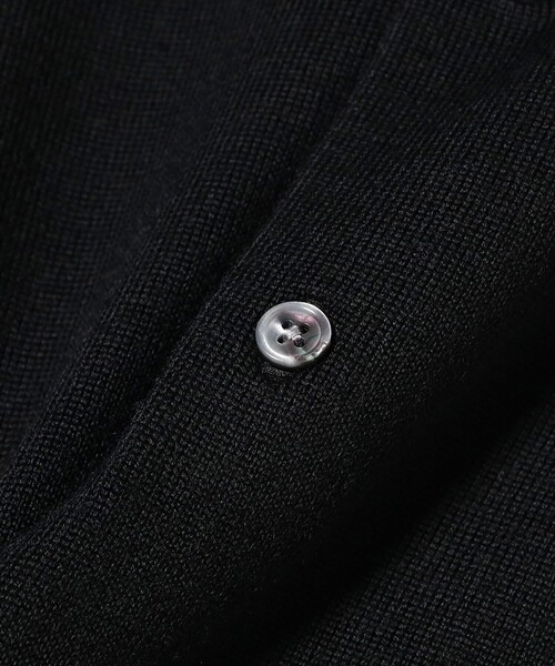 B:MING by BEAMS（ビーミングバイビームス）の「14ゲージ ニット ポロシャツ（ポロシャツ・メンズ・ブラック/チャコールグレー・SMALL/MEDIUM/LARGE）」の8枚目の写真
