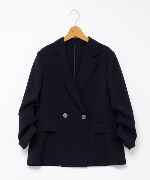 セール】ウォッシャブルエコボイルテーラードジャケット（テーラード