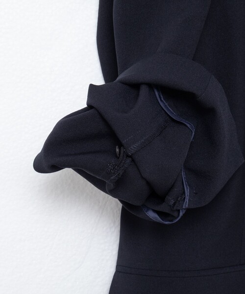 NOLLEY’S（ノーリーズ）の「ウォッシャブルエコボイルテーラードジャケット（テーラードジャケット・レディース・キャメル/ネイビー・36/38）」の10枚目の写真