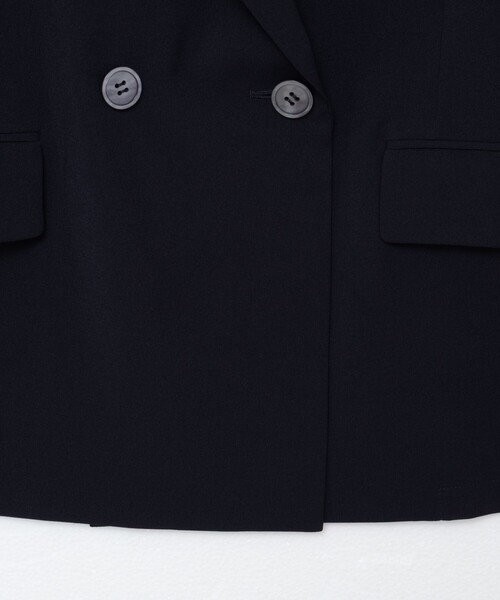 NOLLEY’S（ノーリーズ）の「ウォッシャブルエコボイルテーラードジャケット（テーラードジャケット・レディース・キャメル/ネイビー・36/38）」の13枚目の写真