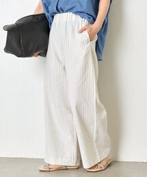 Jena espace merveilleux | ストライプキャタピラーパンツ(その他パンツ)