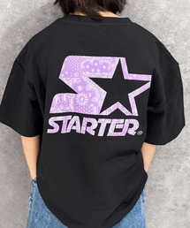 STARTER（スターター）の「STARTER /スターター ワンポイントロゴ&バックプリントオーバーサイズTシャツ 半袖 コットン100% キッズ（Tシャツ/カットソー）」