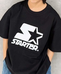 STARTER（スターター）の「STARTER /スターター ワンポイントロゴ&バックプリントオーバーサイズTシャツ 半袖 コットン100% キッズ（Tシャツ/カットソー）」