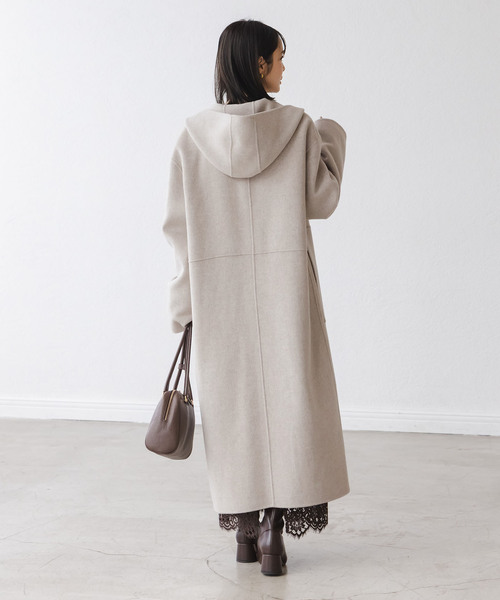 追加》Super160sリバーフーディーコート（その他アウター）｜NOBLE