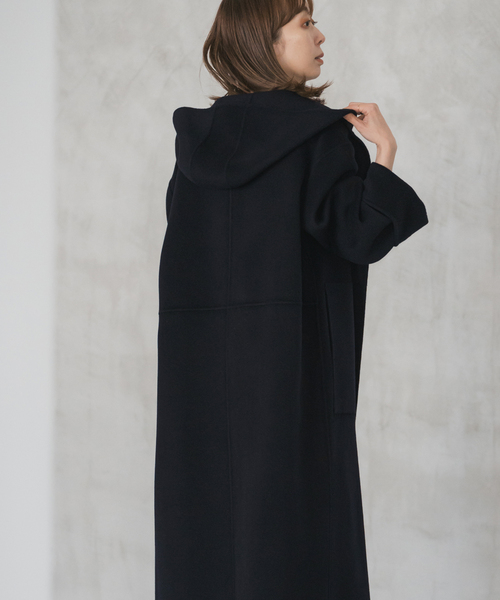 追加》Super160sリバーフーディーコート（その他アウター）｜NOBLE